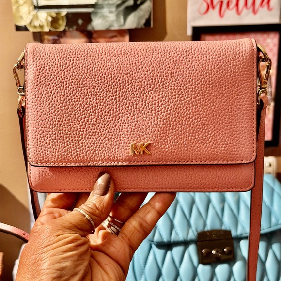 Michael Kors Handbags - Michael Kors Pink Crossbody Bag